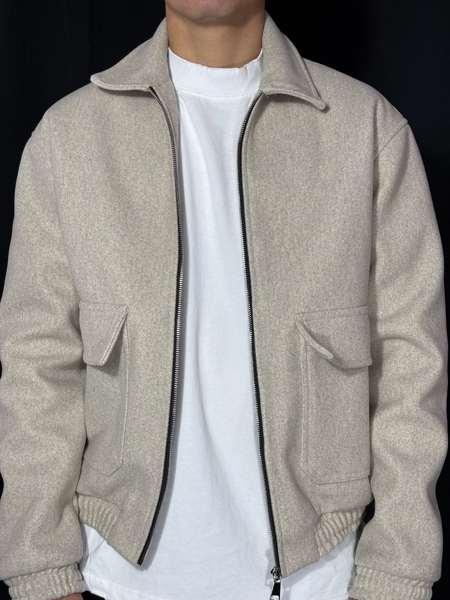 GIACCA BAGGY BEIGE